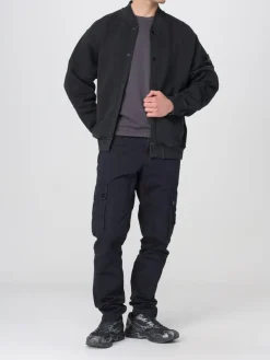 Maglia in cotone organico e nylon finezza 14 Stone Island