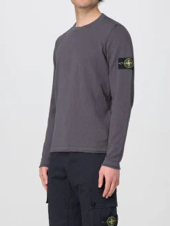 Maglia in cotone organico e nylon finezza 14 Stone Island
