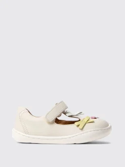 Mary Jane Twins Camper in pelle con fiocchi