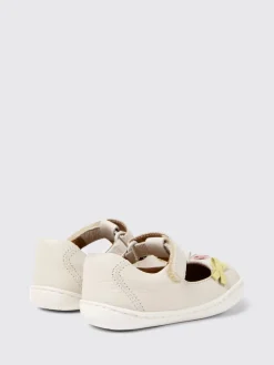 Mary Jane Twins Camper in pelle con fiocchi