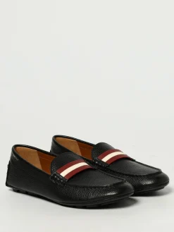 Mocassino Bally in pelle a grana