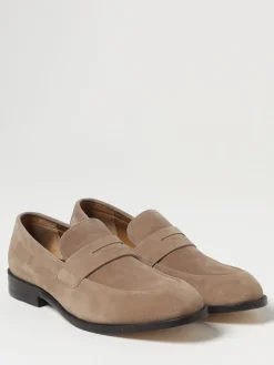 Mocassino Boss in camoscio