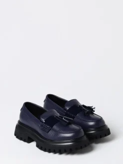 Mocassino Dolce & Gabbana in pelle a grana con nappe