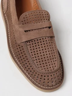 Mocassino Dolce & Gabbana in camoscio traforato