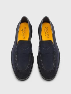 Mocassino Doucal's in camoscio