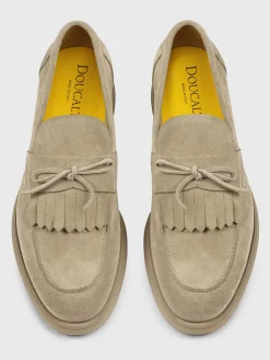 Mocassino Doucal's in camoscio