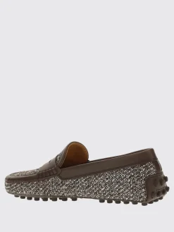 Mocassino Driver Tod's in tweed e pelle