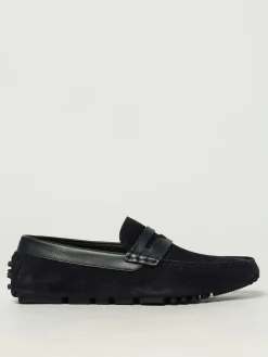 Mocassino Emporio Armani in camoscio