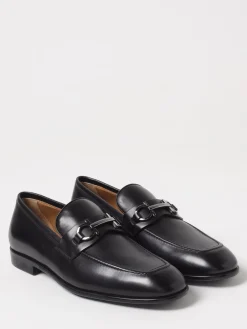 Mocassino Gancini Ferragamo in pelle a grana