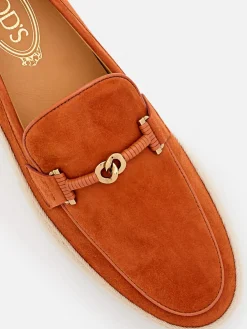 Mocassino Gomma Tod's in camoscio