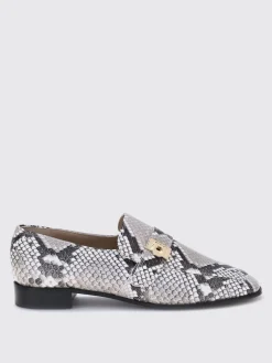 Mocassino Hug Ferragamo in pelle stampa pitone