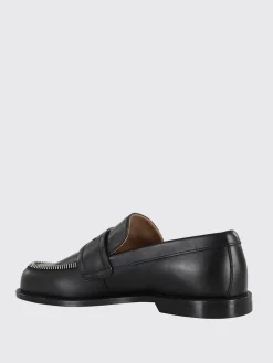Mocassino JW Anderson in pelle con zip decorativa