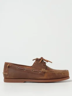Mocassino Merton Boat Ralph Lauren in pelle oliata
