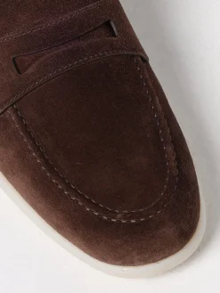 Mocassino Saddle Church's in camoscio