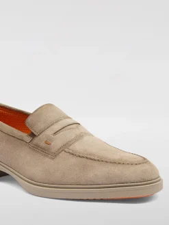 Mocassino Santoni in camoscio