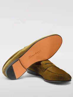 Mocassino Santoni in camoscio