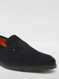 Mocassino Santoni in camoscio