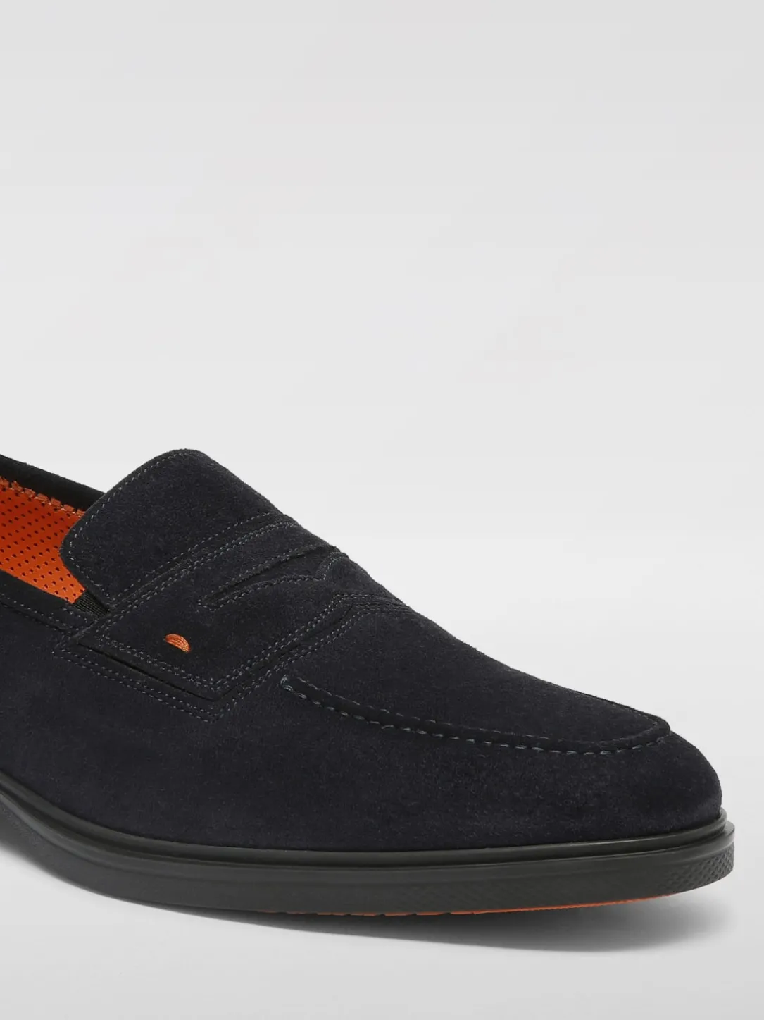 Mocassino Santoni in camoscio