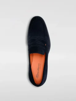 Mocassino Santoni in camoscio