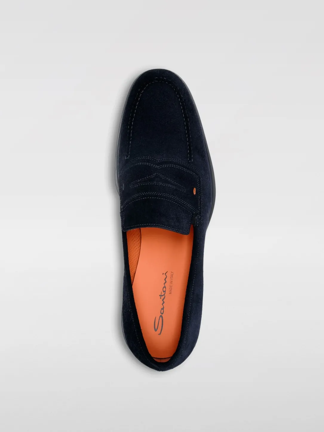 Mocassino Santoni in camoscio