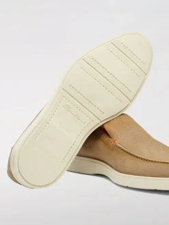 Mocassino Santoni in camoscio