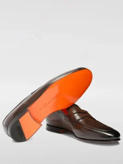 Mocassino Santoni in pelle