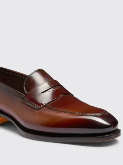 Mocassino Santoni in pelle