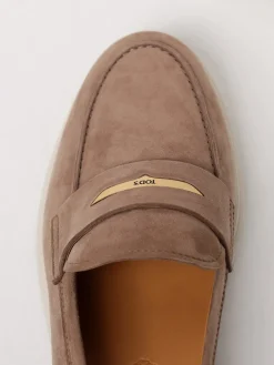 Mocassino Tod's in camoscio