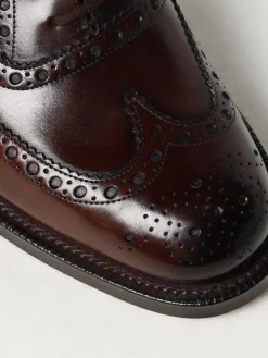 Monk Strap Burwood Church's in pelle spazzolata con motivo brogue