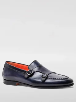 Monk Strap Santoni in pelle