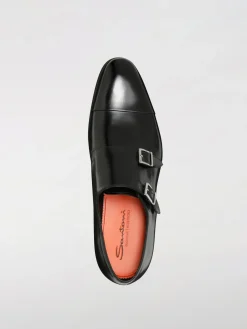 Monk Strap Santoni in pelle