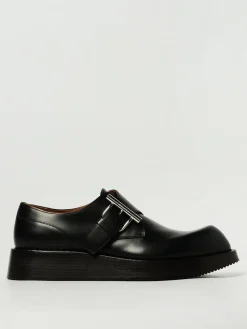 Monk Strap T-Bar Creeper McQueen in pelle