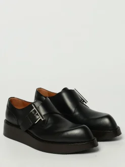 Monk Strap T-Bar Creeper McQueen in pelle