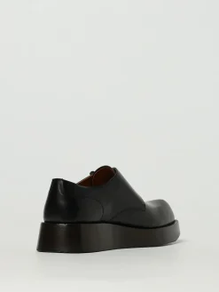 Monk Strap T-Bar Creeper McQueen in pelle