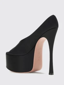 Mules Anok Amina Muaddi in raso