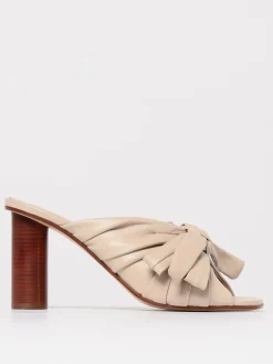 Mules Bow JW Anderson in nappa drappeggiata con fiocco