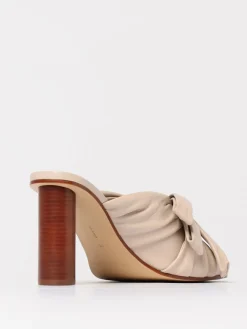 Mules Bow JW Anderson in nappa drappeggiata con fiocco