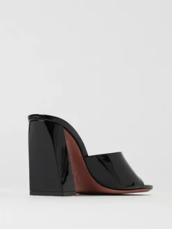 Mules Brigitte Amina Muaddi in vernice