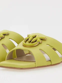 Mules Marli Pinko in pelle