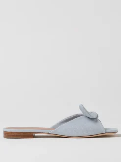 Mules Vargas Malone Souliers in lino con fiocco