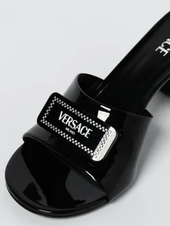 Mules Versace in vernice