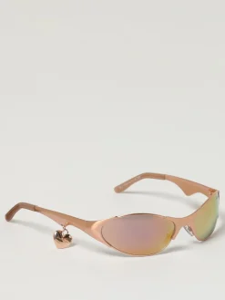 Occhiali da sole Acne Studios in acciaio con charm cuore