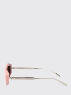 Occhiali da sole AM0482S McQueen in metallo ed acetato