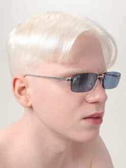 Occhiali da sole FE4172US Fendi in metallo