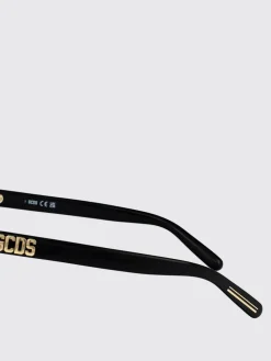 Occhiali da sole in acetato con logo GCDS