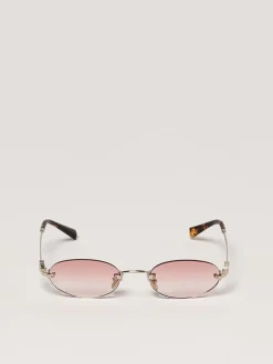 Occhiali da sole in metallo Miu Miu