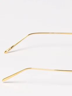 Occhiali da sole in metallo Linda Farrow