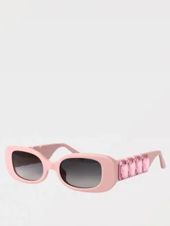 Occhiali da sole Lola Linda Farrow in acetato con strass
