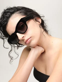 Occhiali da sole McQueen in acetato