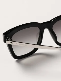 Occhiali da sole McQueen in acetato